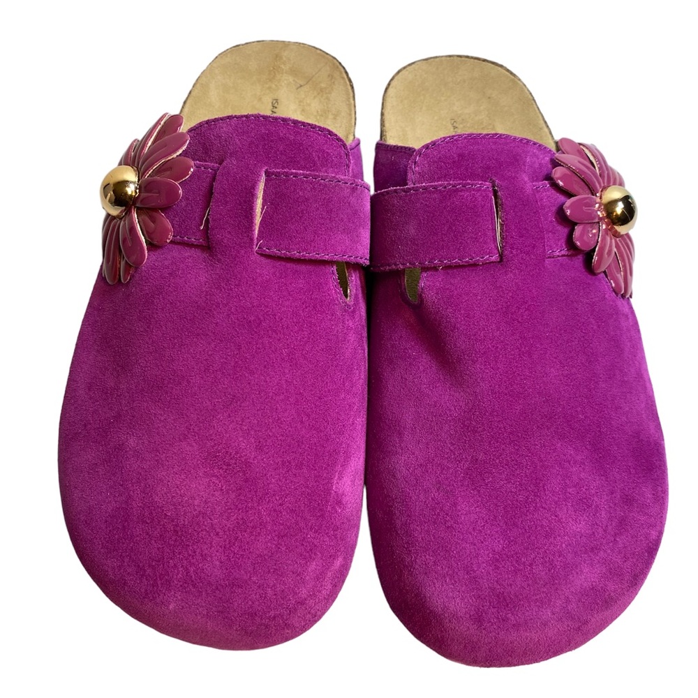 Isaac Mizrahi Andreya Flower Mule Clogs 9W 🔥Final Price🔥